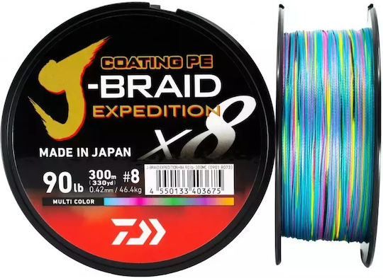 Daiwa J Braid Expedition X8 300m 0.18mm 0.18mm
