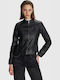 Γυναικείο Biker Jacket Μαύρο