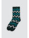 Ysabel Mora Herren Socken Green 1Pack