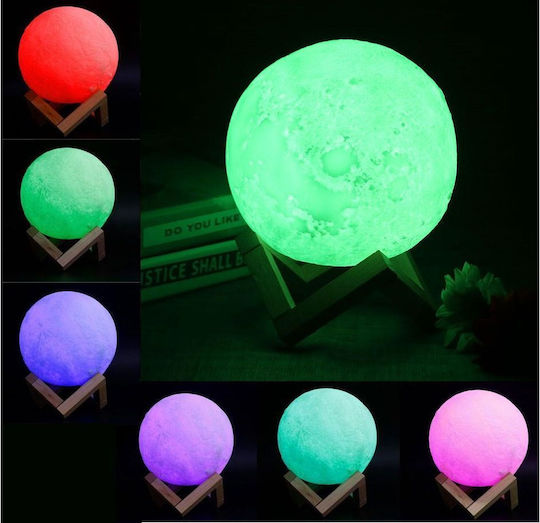 Διακοσμητικό Φωτιστικό LED Moon Light 3εκ.