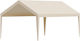 Vevor Pavillonabdeckung Beige mit PU-Beschichtung 6x3.6m