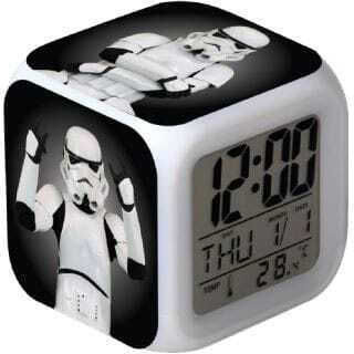 Thumbs Up Star Wars / Original Stormtrooper Digitale Weißer Tischuhr Thumbs Up Star Wars / Original Stormtrooper Digitale Weißer Tischuhr
