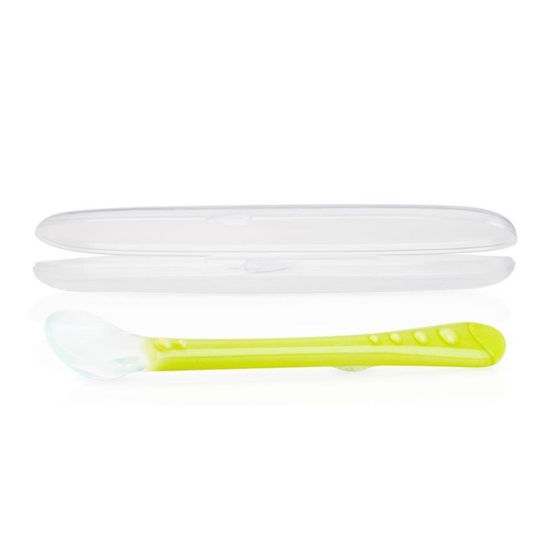 Nuby made of Silicone in Case for 6+ months Yellow