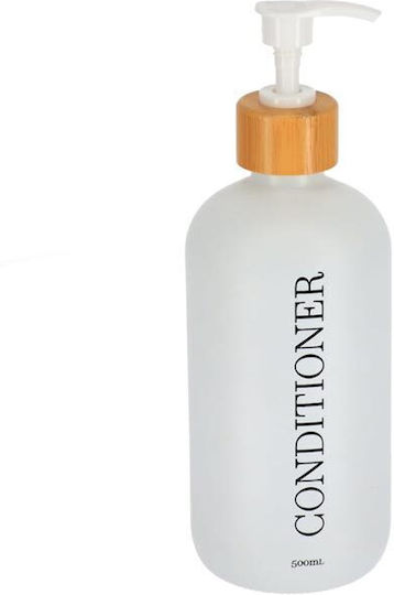 Διανεμητής Dispenser Γυάλινο Λευκό 500ml