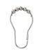 Bathroom Curtain Rings Stainless Steel Set of 12