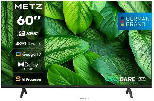 Metz Smart Television 60" 4K UHD LED 60MUF7000 HDR (2025)