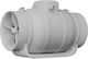VentEurope De perete Ventilator de Baie 159mm Gri