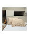 Kotonia Home Set Față de Pernă cu plic de acoperire Bej 50x80cm.