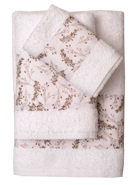 Anna Riska Bath Towels Set 3 pcs 5012 Weight 500gr/m²