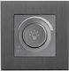 Dimmer Vertieft A R 800w Grau Ip20 S106gr