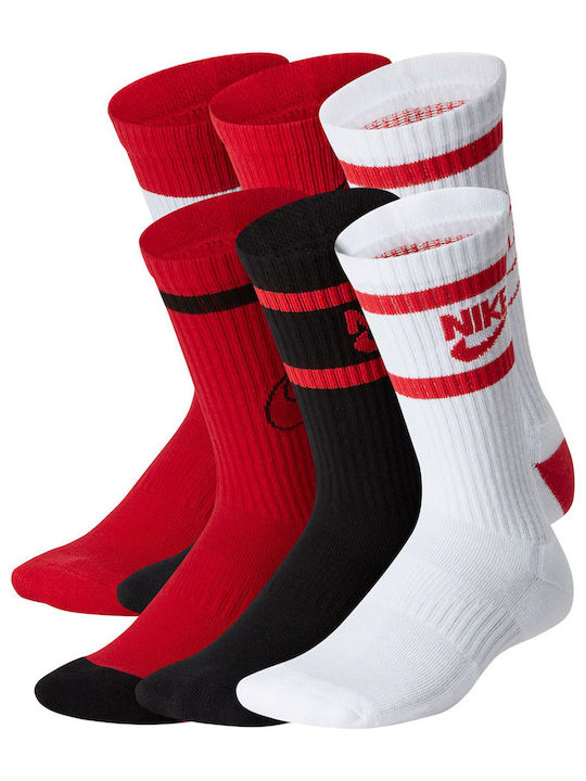 Nike Everyday Αθλητικές Κάλτσες Πολύχρωμες 6 Ζεύγη