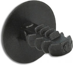 Delock Capac Plastic 60188 Acoperire Orificii 8.7x9.6mm Negru 10 Bucăți