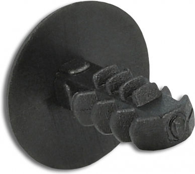 Delock Capac Plastic 60188 Acoperire Orificii 8.7x9.6mm Negru 10 Bucăți