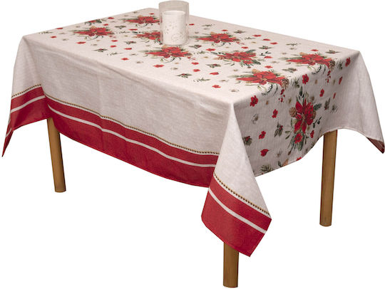 Viopros Christmas Tablecloth Fabric L220xW140cm.