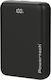 Powertech PT-1503 Power Bank 20000mAh 22.5W με Θύρα USB-A και 2 Θύρες USB-C Power Delivery / Quick Charge 4.0 Μαύρο