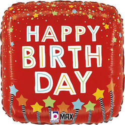 18'' Μπαλόνι Happy Birthday Κόκκινο 18'' Μπαλόνι Happy Birthday Κόκκινο