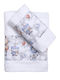 Viopros Set of Baby Towels 2pcs Multicolour Robots Weight 480gsm