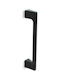 Convex Handle Furniture made of Metallic in Black Color 1177Ρ-160S19S19 1pcs