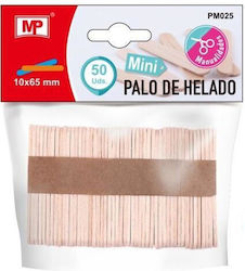 Set Bețe Din Lemn Mp 6.5x1cm 50 Bucăți