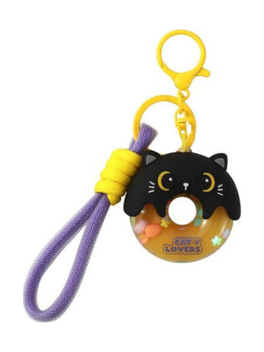 I-total Ключодържател Bubble Donuts Черно-лилав Xl3153