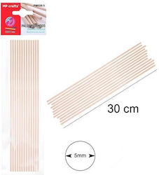Balsa Round Mp 30cm 5mm Set 12 Pieces