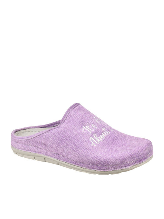 Fild Anatomic Anatomische Damen Hausschuhe Lila