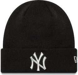 New Era New York Yankees Beanie Unisex Beanie Knitted in Black color