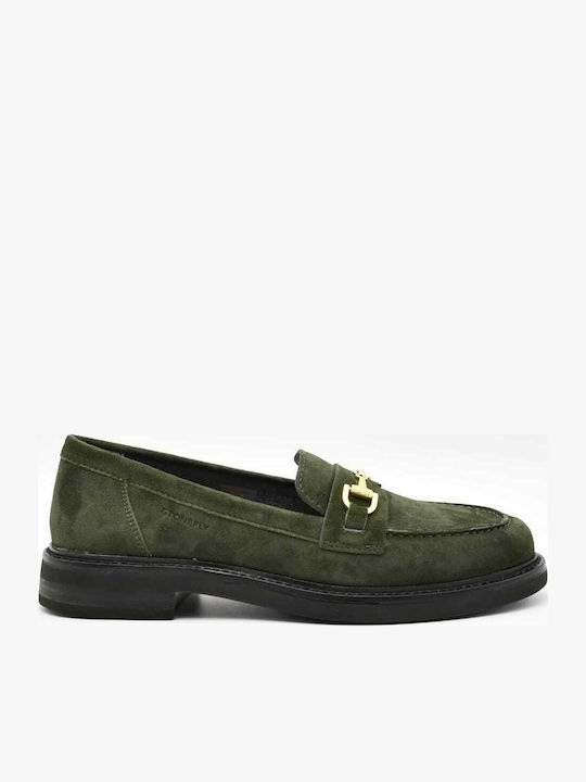 Stonefly Δερμάτινα Γυναικεία Loafers σε Πράσινο...