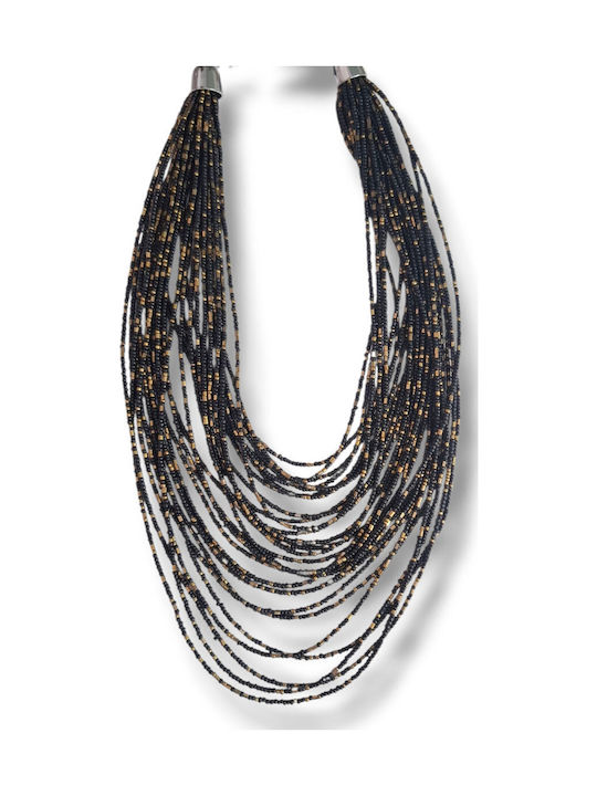 Touch Steel Necklace Black 58 421 g