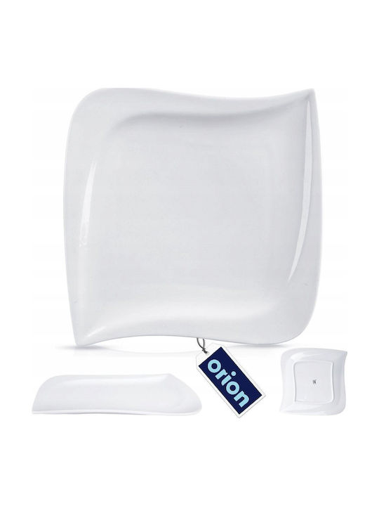 Orion Plate Shallow made of Porcelain with Diameter 25cm