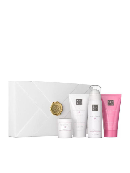 Rituals Sakura Small Skin Care Set for Body Cleaning 4pcs