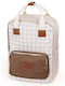 Mrs Ertha Kids Bag Backpack Brown 38cmx27cmx13cmcm