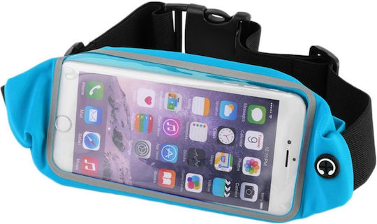 Wasserdichte Telefon-Laufgürtel Laufgürtel 6,5'' Hellblau