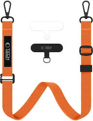 Tech-Protect Rope Crossbody Nackenriemen für Handys Orange