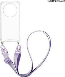 Husă Din Silicon Strap Sonique Armor Clear Oppo Reno12 F 5g Oppo Reno12 Fs 5g Lila Husă Din Silicon Strap Sonique Armor Clear Oppo Reno12 F 5g Oppo Reno12 Fs 5g Lila