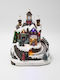 Eurolamp Christmas Illuminated Decorative Village with Battery 23x19x15cm.