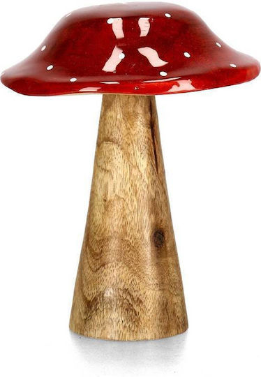 Bizzotto Dekoratives Holzpilz Rote 15cm