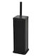 Eurocasa Metallic Toilet Brush Black