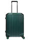 Piquadro Βαλίτσα Ταξιδίου Καμπίνας Flamed Green με 4 Ρόδες Ύψους 55εκ.