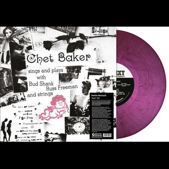 Chet Baker Sings Plays Magenta Marble 1 Vinyl