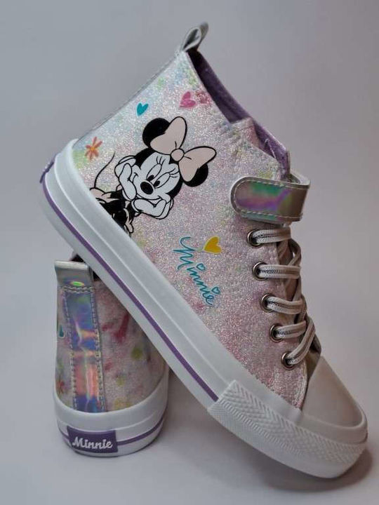 Kids Sneakers High Purple