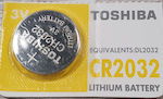 Toshiba Μπαταρία Λιθίου Ρολογιών CR2032