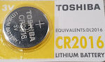 Toshiba Батерия Литий За часовници CR2016