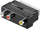 Konverter Scart / RCA männlich zu Scart / RCA weiblich 1Stück 02.005.0001