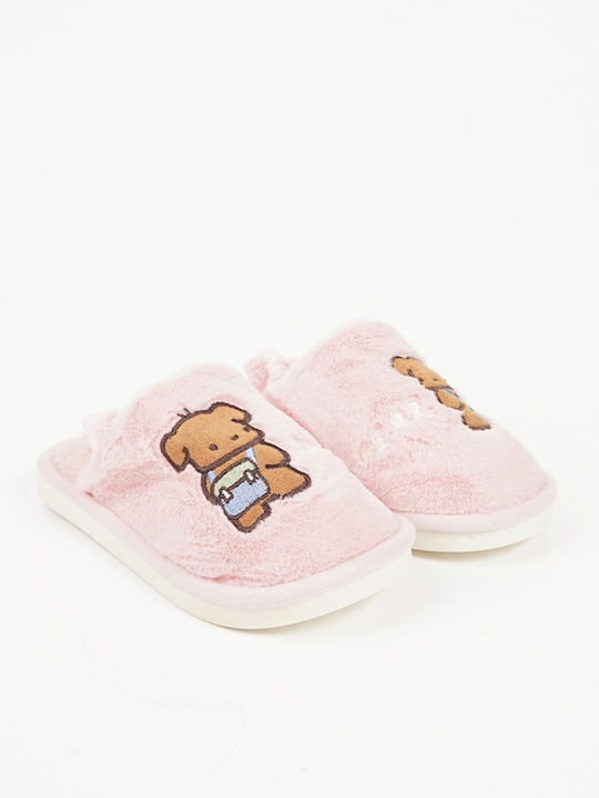 Piazza Shoes Kids Slippers Pink