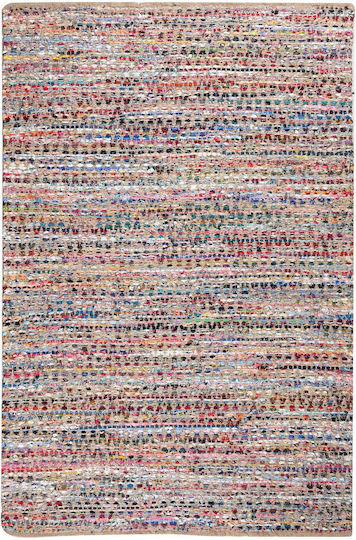 Balsan Handmade Rug Rectangular from Jute Beige