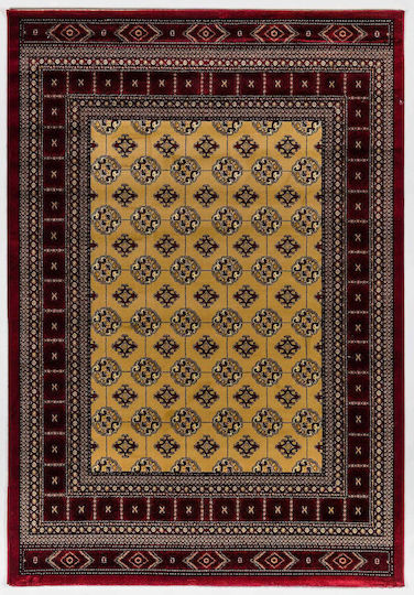 Ns Carpets Afgan Teppich Rechteckig Synthetisch,Polyester/Cotton/Leather Cherry