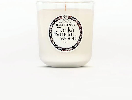 Helessence Tonka & Sandalwood Ароматична Свещ Ароматни Ноти Тонка Бензоин Сандалово Дърво