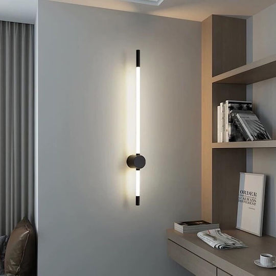 Lamp Wall LED Black 60x8x8cm Lamp Wall LED Black 60x8x8cm
