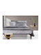 Guy Laroche Duvet Cover Set Queen with 2 Pillowcases 225x245 Safari Anthracite